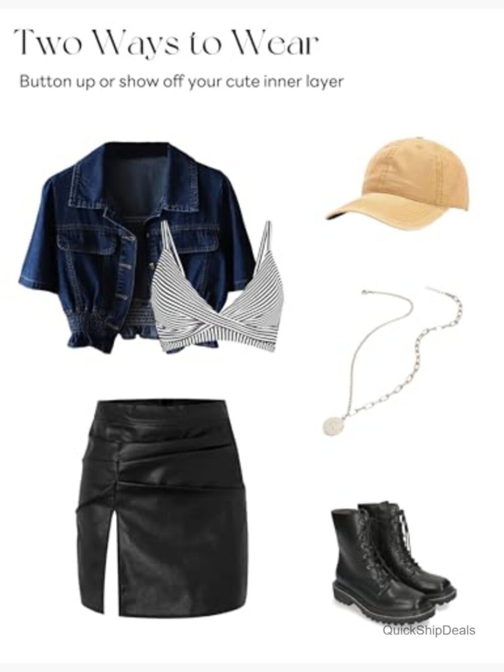 Short Sleeve Denim Peplum Crop Top Ruffle Hem Button Down Shirt Jacket - Picture 4 of 7